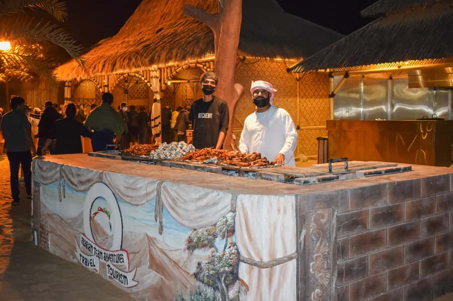 Dubai: Red Dune Safari, Quad Bike, Camel Ride, BBQ Dinner - Camel ride, short but scenic, plus the camel-firm visit