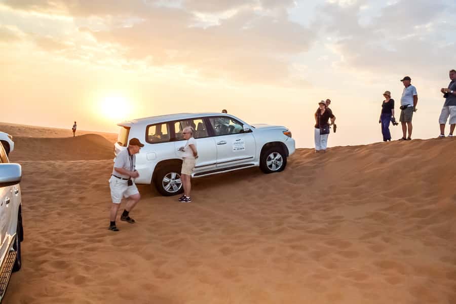 Dubai: Red Dune Safari, Quad Bike, Camel Ride, BBQ Dinner - Quad bike option: fun on a track, and risk is your call