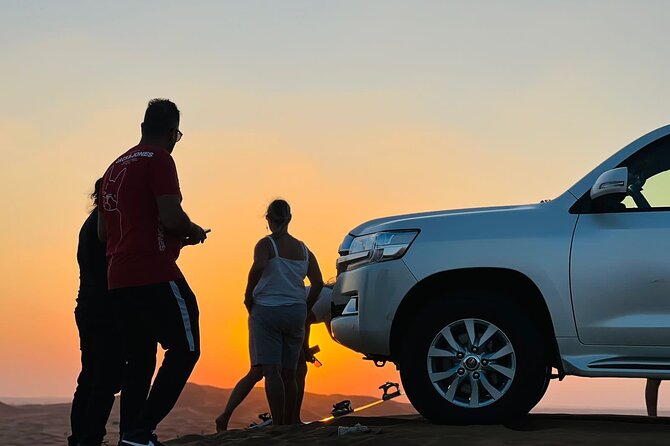 Dubai Red Dunes Afternoon Desert Safari with Camel Ride - Dune bashing and sandboarding: the adrenaline block