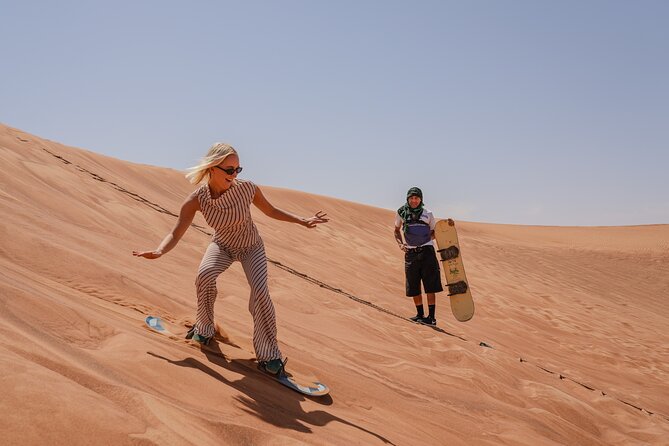 Dubai Red Dunes Desert Safari, Quad Bike, Camels at Al Khayma - Stop 2 in Lahbab: red dunes playtime in a set order
