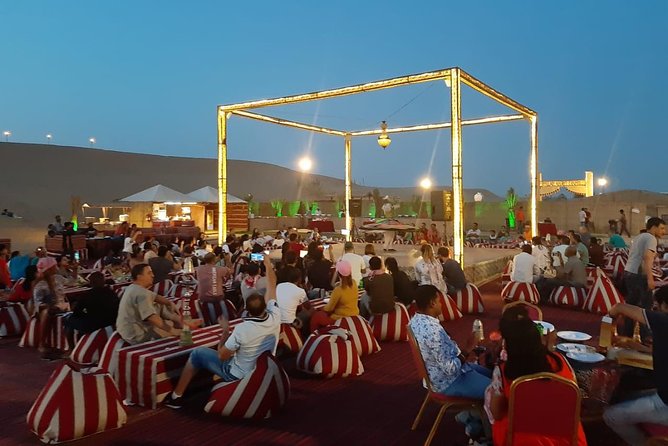 Dubai Red Dunes Desert Safari : Sandboarding, BBQ & Live Shows - BBQ and International Buffet, Plus Live Shows All Night