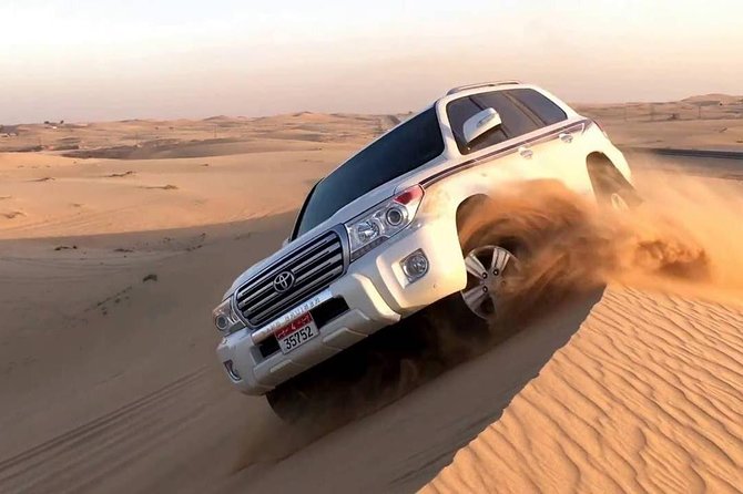 Dubai Red Dunes Desert Safari, With BBQ, Camel Ride, Sand Boarding And Much More - Camel farms and desert photo moments, without wasting time