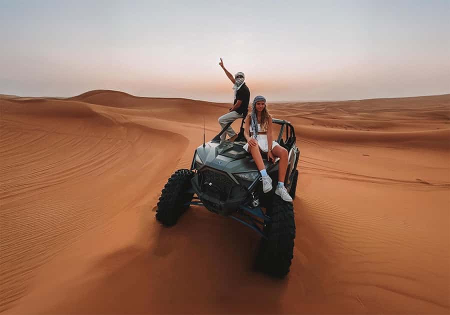 Dubai: Red Dunes Morning Desert Quad, Buggy or 4x4 Ride - Dune bashing in Lahbab: the thrill (and the comfort reality)