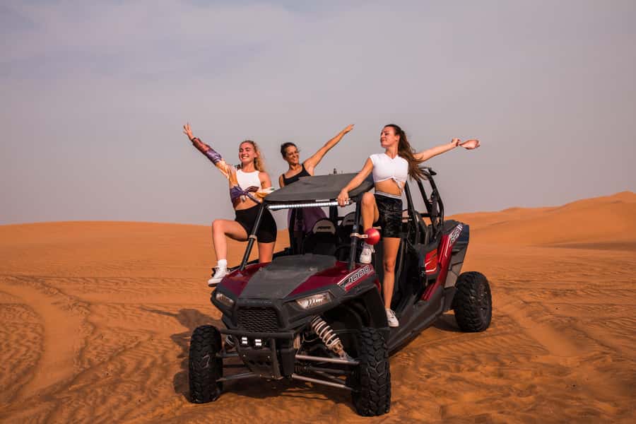 Dubai: Red Dunes Quad Bike, Dune Buggy, Camel & Refreshments - Refreshments in an Air-Conditioned Tent: More Important Than It Sounds
