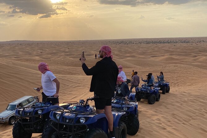 Dubai Red Dunes Quad Bike Tour,Sandboard, Camel ride & BBQ Dinner - Price and Value: What $150 Buys You for a 7-Hour Evening