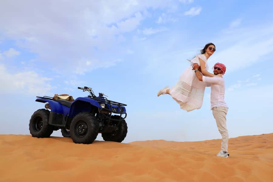 Dubai: Red Dunes Quad Bike with Sandboarding, Camels and BBQ - Key things that make this desert day worth it