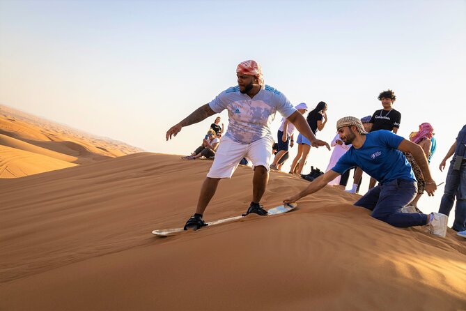 Dubai Red Dunes with Sandboarding, Camel Ride, Falcon & VIP Camp - Why This Night Safari Feels Like a Real Dubai Experience