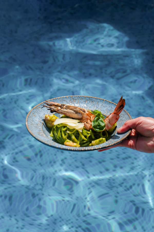 Dubai: Riva Beach Club Pool and Beach Day Pass - Palm Jumeirah setting and the views you actually came for