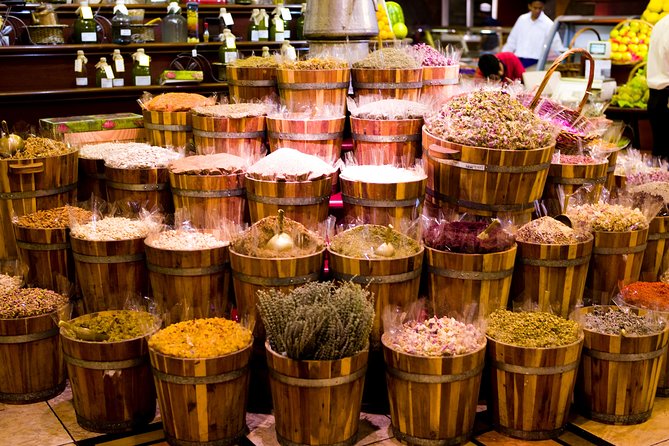 Dubai Sightseeing Day Trip from Abu Dhabi - Spice Souk time: smells, color, and quick cultural context