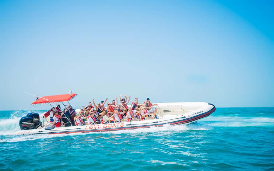 Dubai: Sightseeing Speedboat Tour with Live Tour Guide - RIB speedboat energy, right where Dubai looks best