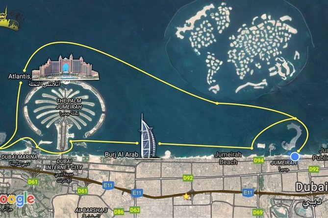 Dubai Sightseeing Tour - Sheikh Zayed Road and the Burj Khalifa area