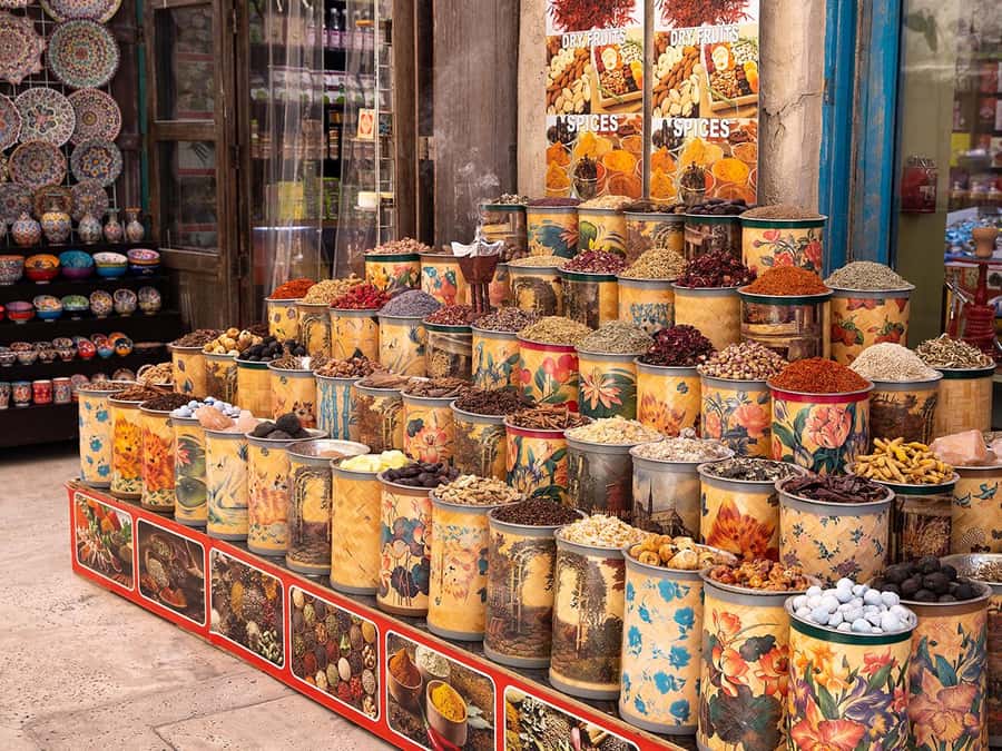 Dubai: Signature Old Town, Heritage Souks & Traditional Abra - Downtown pass-by and where Burj Khalifa fits in