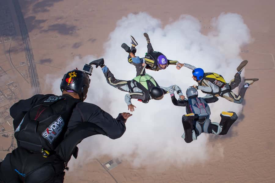 Dubai: Skydive at The Palm with Photos, Video & Yacht Tour - Palm Jumeirah from 13,000 ft: why this feels like a Dubai bucket list hit
