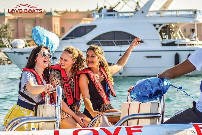 Dubai Speed Boat Tours: Marina, Atlantis and Burj Al Arab - JBR, Ain Dubai, Bluewater Island, and the full coastal sweep