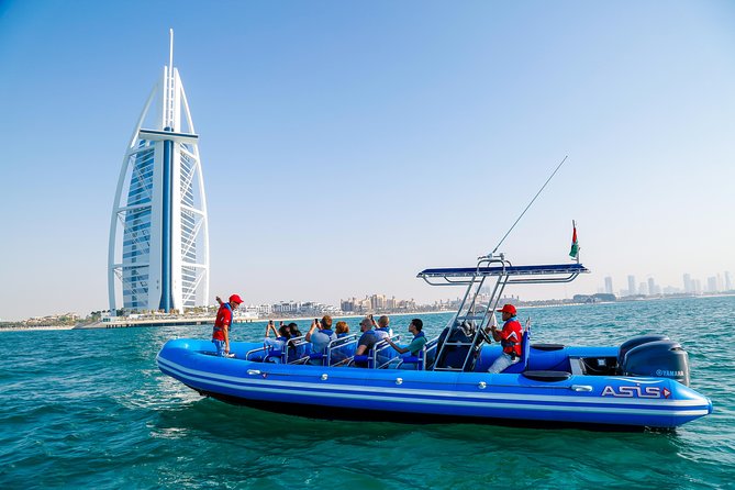 Dubai Speedboat Tour, Marina, Atlantis, Palm & Burj Al Arab - How thrilling is the ride, and will you get wet?