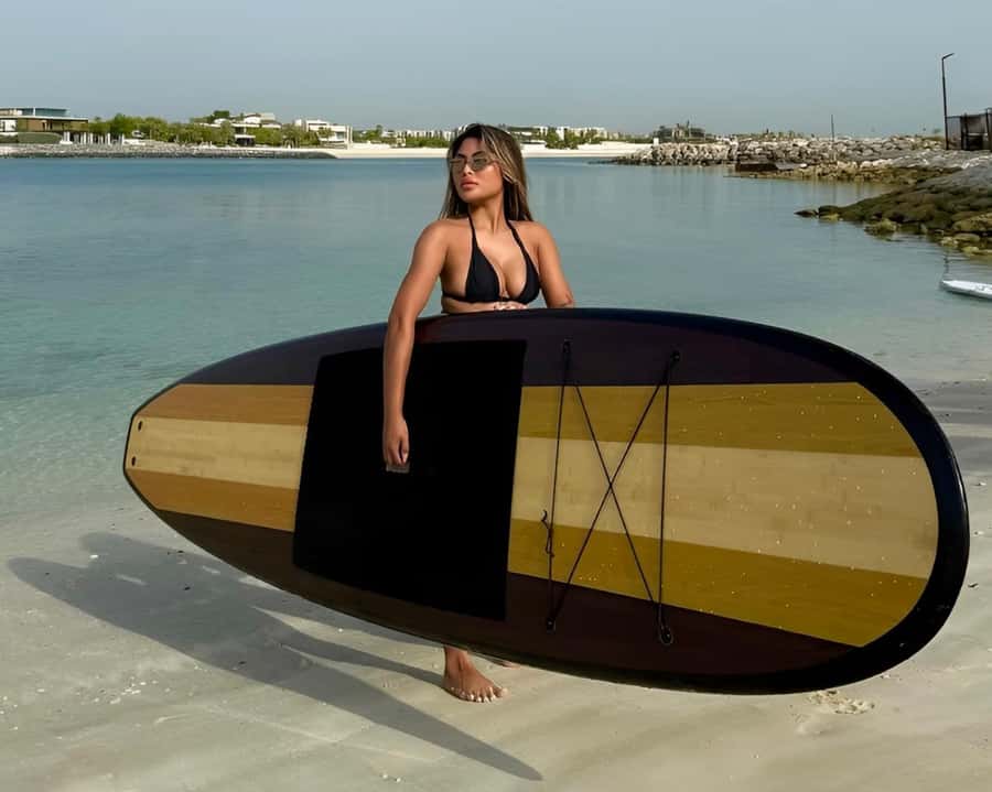 Dubai: Stand-Up Paddle Boarding with Burj Khalifa View - Why SUP + Burj Khalifa works so well in Dubai