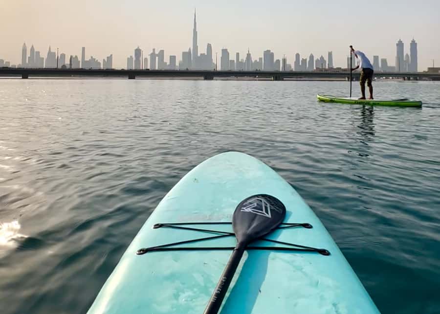 Dubai: Stand-Up Paddle Boarding with Burj Khalifa View - Price and value: is $37 for 1 hour a good deal?