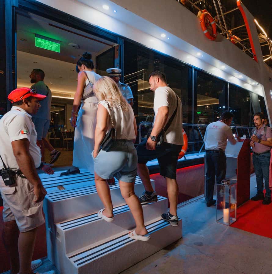 Dubai: Sunset or Dinner Cruise with Live Music & Open Bar - Dubai Marina to Ain Dubai: How the Route Looks From the Water