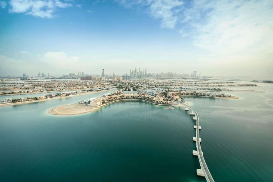 Dubai: The Dubai Balloon at Atlantis - The 10-minute flight, what you actually see from 225 meters