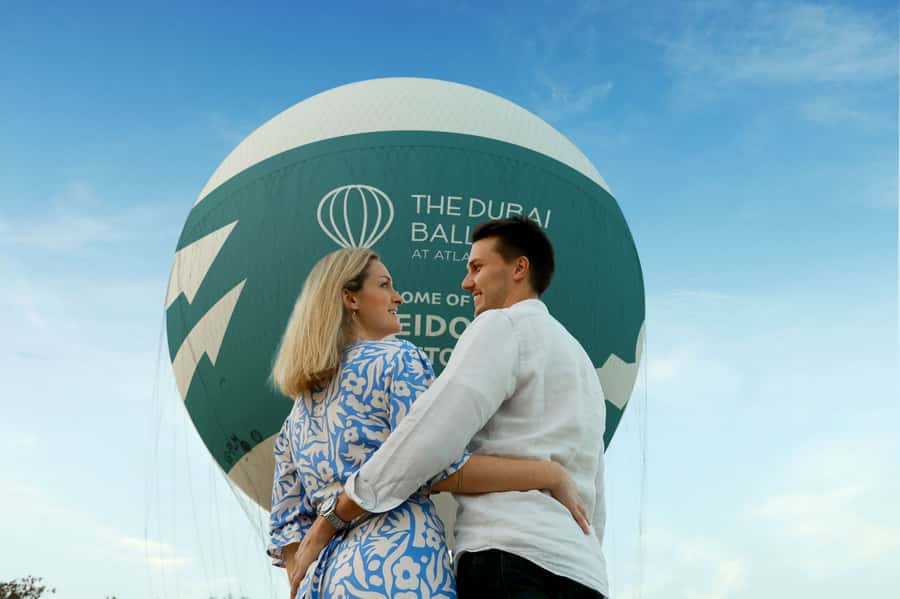 Dubai: The Dubai Balloon at Atlantis - 360-degree skyline spotting, Burj Khalifa and more angles than photos show