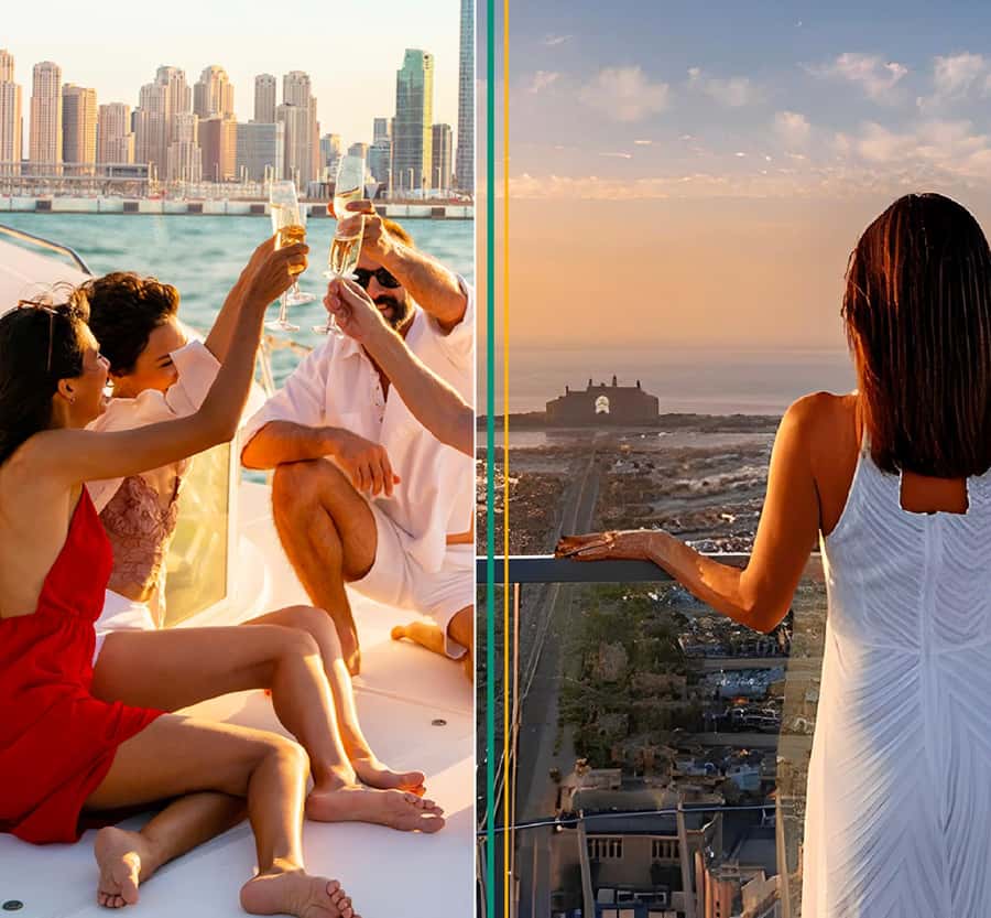 Dubai: The View At The Palm Ticket & 1.5 Afternoon Yacht - Key highlights that make this tour worth your time