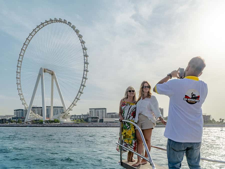 Dubai: The View At The Palm Ticket & 1.5 Afternoon Yacht - Price and value: what you really get for $54