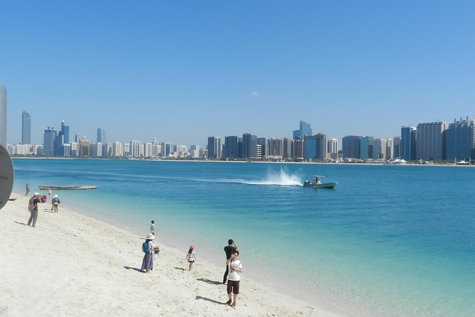 Dubai to Abu Dhabi Full Day Tour with Grand Mosque - Etihad Towers: skyline photos with movie tie-in