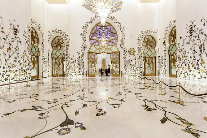 Dubai To Abu Dhabi: Grand Mosque, Royal Palace & Etihad Towers - Price and value: what the $90.25 covers, and what it does not
