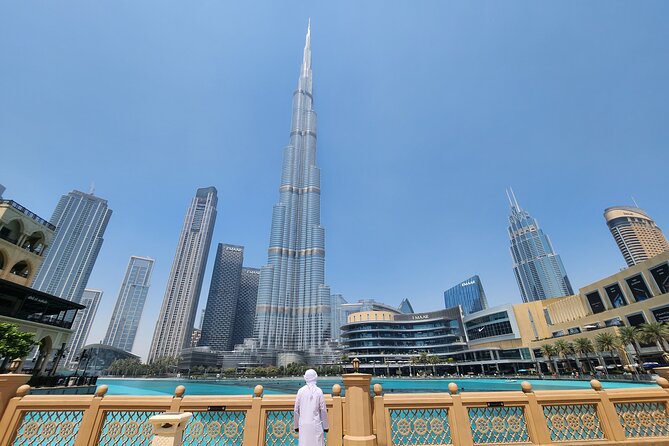 Dubai Top Ten Must-see Sights with Burj Khalifa and Transfers - The Pointe and Palm Jumeirah: Atlantis views without the stress