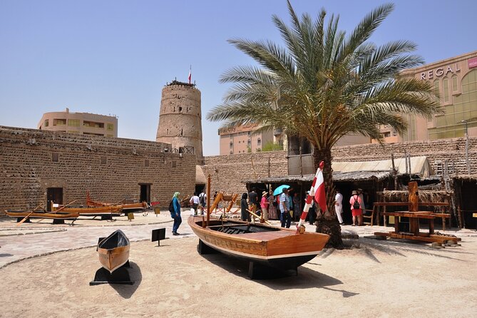 Dubai Traditional City Tour from Dubai with Abra Ride - Crossing Dubai Creek by abra at Deira: the one move you’ll remember