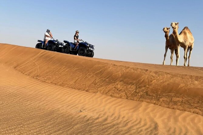 Dubai: Unique MORNING 4WD Red Dunes Safari incl. 30min Quad Bike - What to wear and the rules that keep things easy