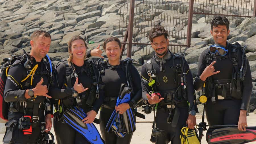 Dubai: VIP Private Scuba Dive with Free Hotel Transfer - The Jumeirah Beach underwater swim: 6 to 8 meters and guided wildlife viewing