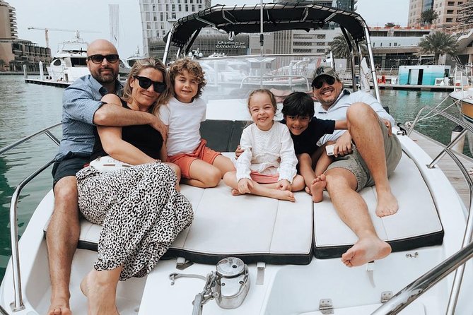 Dubai Yacht Sea escape Cruise, Swim, Tan & Sightsee! - The Route: Dubai Marina to Burj Al Arab, Palm Jumeirah, and Atlantis