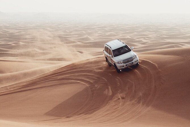 Dubia 4x4 Dune Bashing, Sandboarding, Camel Riding and Bbq Dinner - Key highlights at a glance