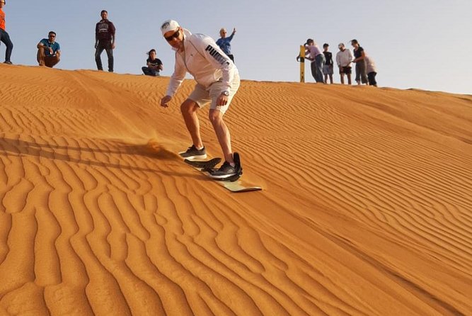 Dune Bashing with Quad Bike and Sand Boarding from Dubai - Morning pickup to the Dubai desert: how the day starts