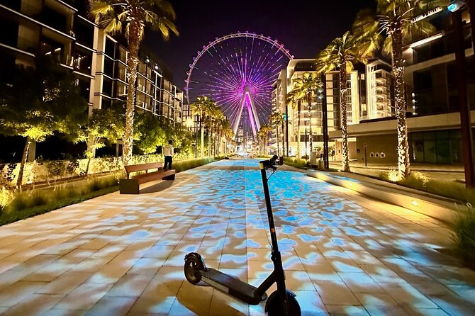 E-Scooter Guided Tour of Marina, JBR, Bluewaters Top Attractions - Why an e-scooter fits Dubai Marina and JBR so well