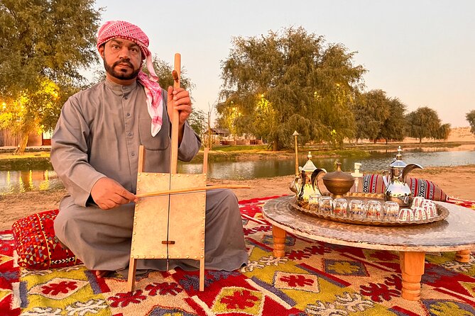 Evening Camel Caravan, Bedouin Dinner with Al Marmoom Oasis - From hotel pickup to Al Marmoom Reserve in about 50 minutes