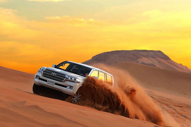 Evening Desert Safari Adventure in Dubai - Pickup in a 4-Wheel-Drive: The Comfortable Way Into the Dunes