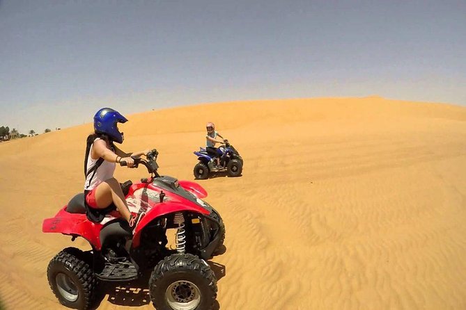 Evening Desert Safari BBQ Dinner With Quad Bike & Sand boarding - Getting picked up anywhere in Dubai, and why that matters