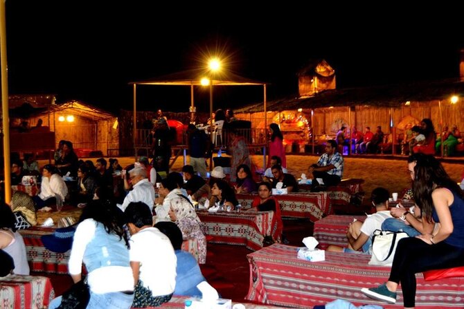 Evening Desert Safari from Dubai with Quad Bike Ride - Dinner and Shows: Buffet BBQ, Unlimited Soft Drinks, Belly Dance, Tanura, Fire