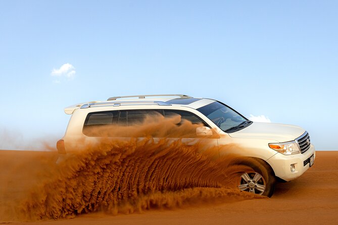 Evening Desert Safari in Dubai, Sandboard & BBQ Dinner - Lahbab Red Dunes, Far From the Dubai Skyline Noise