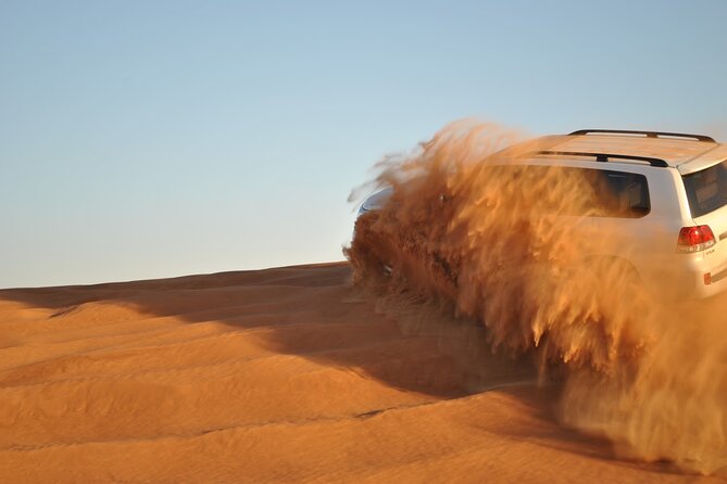 Evening Desert Safari Tour with Sand Surfing, BBQ Dinner (Exclusive Car) - Private transfer, private vibe, no awkward waiting