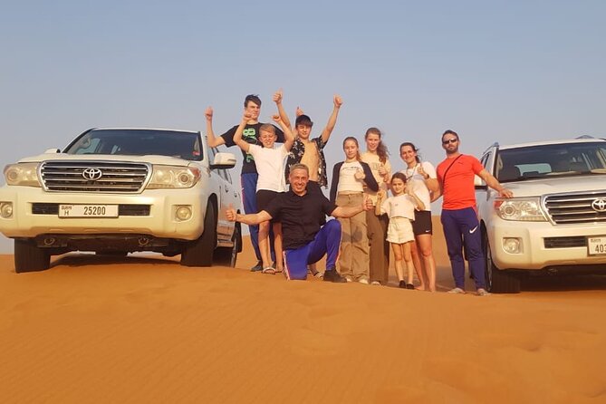 Evening Desert Safari Tours - Pickup by shared Land Cruiser, and why group size matters