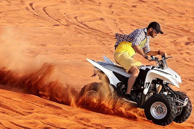 Evening Desert Safari with BBQ Dinner & self-drive Quad biking - Price and Value of a $60 Quad and BBQ Evening