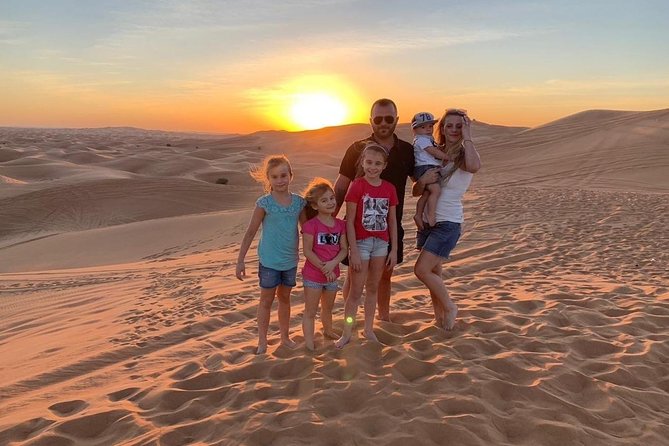 Evening Desert Safari With BBQ Dinner - 4x4 Dune Bashing and High-Dune Sunset Photos