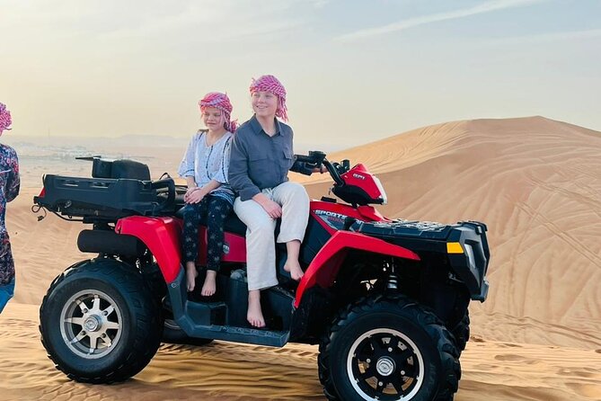 Evening Desert Safari with Quad Bike, Camel Ride & BBQ Dinner - From Dubai Pickup To Red-Sand Sunset: The Big Picture