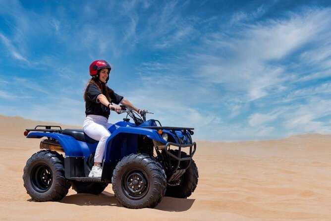 Evening Desert Safari With Quad Bike - Sharing - Desert Road Tours Camp: the welcome you’ll actually notice