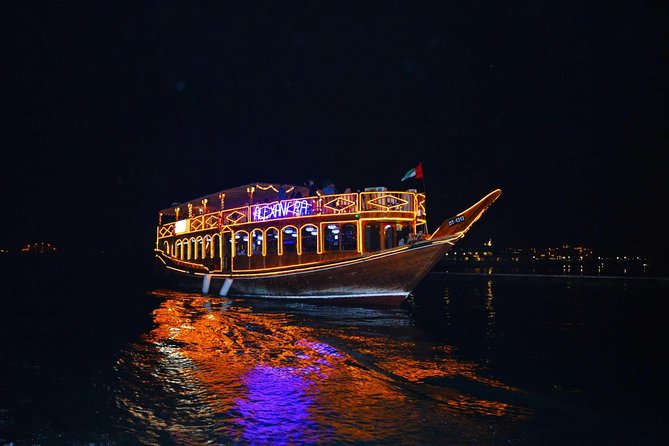 Evening Dhow Dinner Cruise in Dubai - The tanoura whirling dervish show: the best part for most people