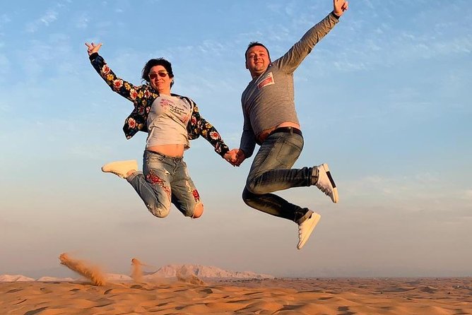 Evening Red Dunes Desert Safari Private Only Dune Bashing - Camp Time Essentials: Water, Soft Drinks, and What’s Missing