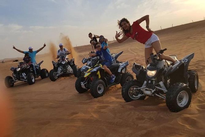 Evening Red Dunes Safari with Quad Biking, BBQ Dinner & LiveShows - Lahbab at night: why the timing matters